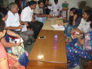 Meeting about the Disaster Risk Reduction Program